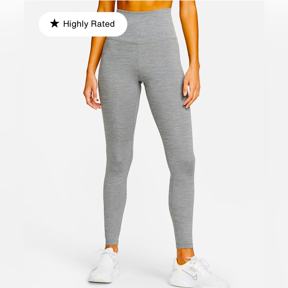 Nike Dri Fit Grey Leggings. High rise.